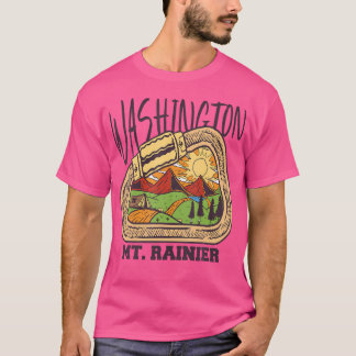Camiseta Climber Washington Monte Rainier Mountaineer Natur