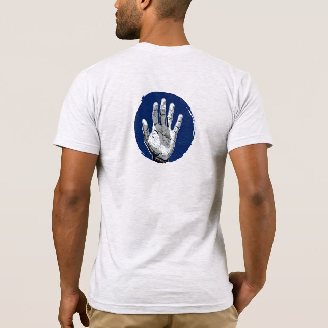 Camiseta Climbers Hand Rough Logo (Verso)