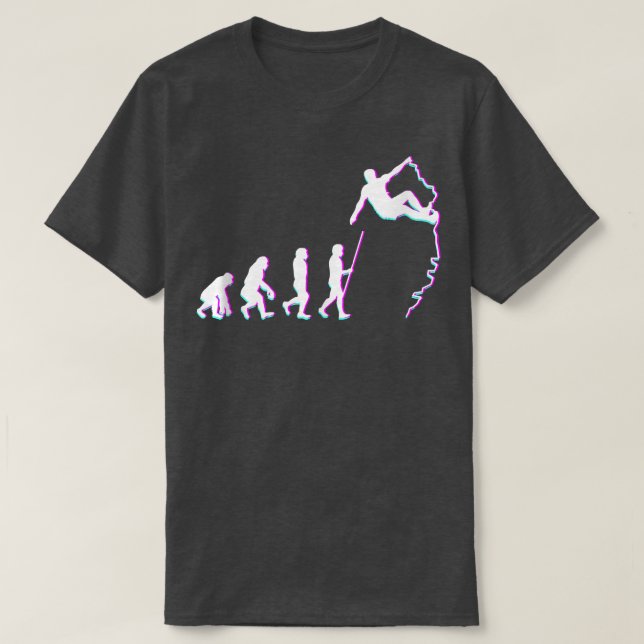 Camiseta Climbing bouldering motif saying climber climbing  (Frente do Design)