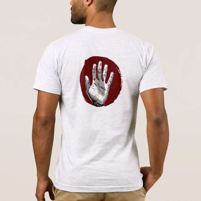 Camiseta Climbing Hand Rough Edition T-Shirt (Verso)