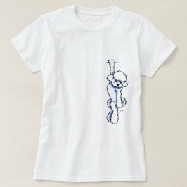 Camiseta Clingy Bichon Frise T-Shirt