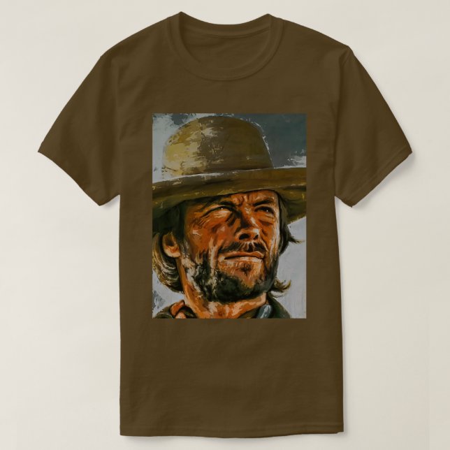 Camiseta Clint Eastwood (Frente do Design)