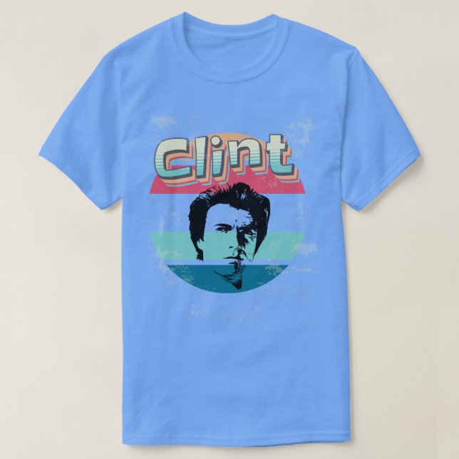 Camiseta Clint Eastwood 16 (Frente do Design)