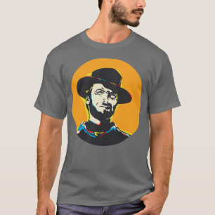 Camiseta Clint Eastwood Art Portrait