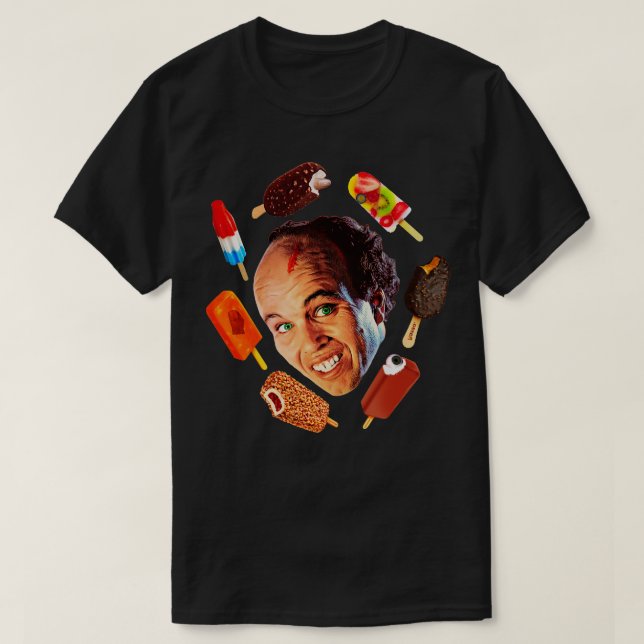 Camiseta Clint Howard é o Homem Sorvete (Frente do Design)