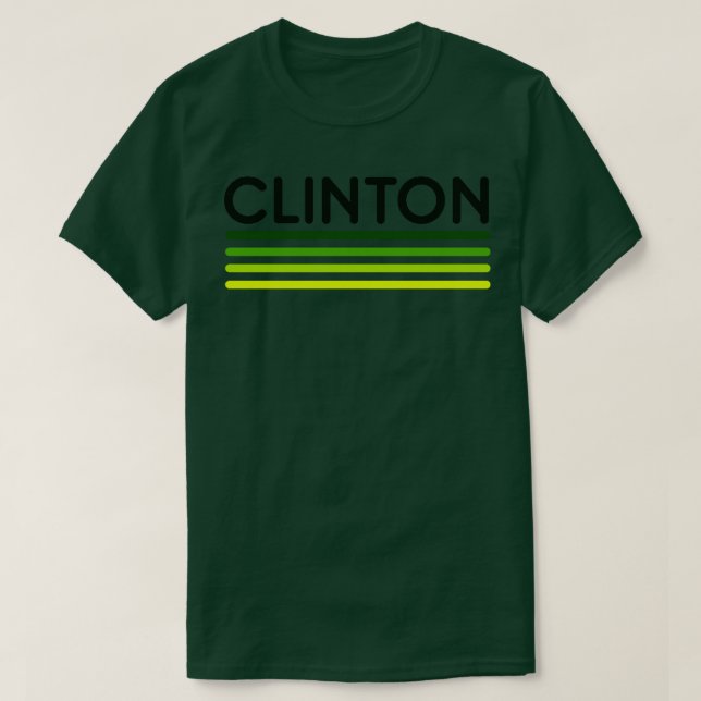 Camiseta Clinton (Frente do Design)