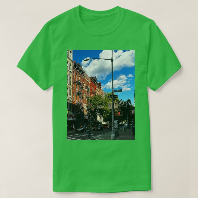 Camiseta Clinton Street Manhattan NYC (Frente do Design)