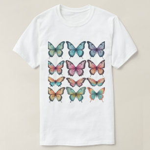 Camiseta Clip Art de Borboletas