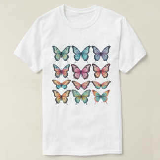Camiseta Clip Art de Borboletas