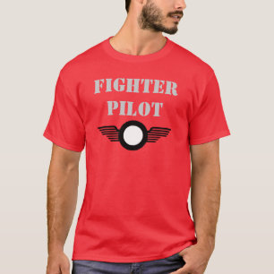 Camiseta clip_image002, piloto de caça