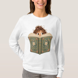 Camiseta Clipart de Menina – Ilustração de Conto de Fadas V