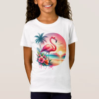 Clipe do Sunset Flamingo Rosa