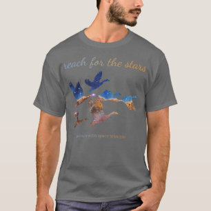 Camiseta Clipes cósmicos em Aves da Carina Atingem Estrelas