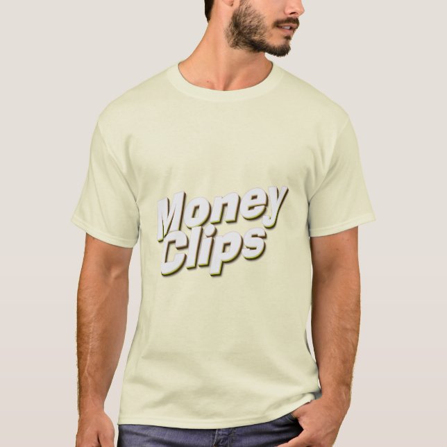 Camiseta Clipes de dinheiro (Frente)