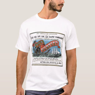 Camiseta Clipper Serpente Marinha à Velas