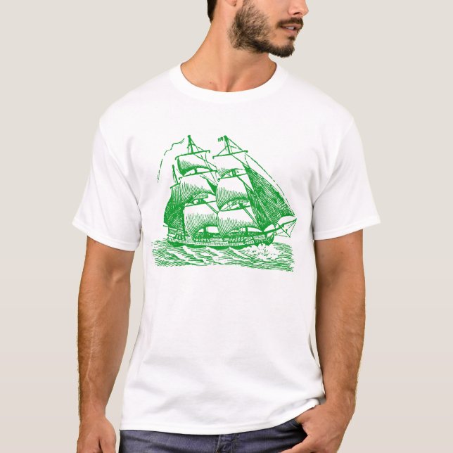 Camiseta Clipper - Verde Grass (Frente)