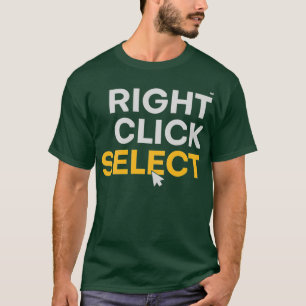 Camiseta Clique com o botão direito do mouse em Selecionar