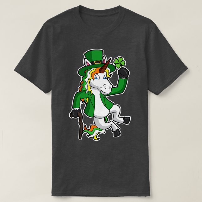 Camiseta Clique no cabeçalho do Dia de São Patrício irlandê (Frente do Design)