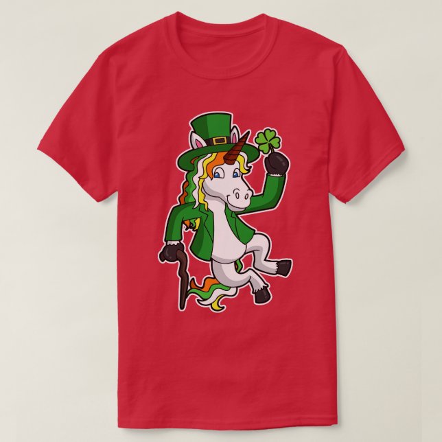 Camiseta Clique no cabeçalho do Dia de São Patrício irlandê (Frente do Design)