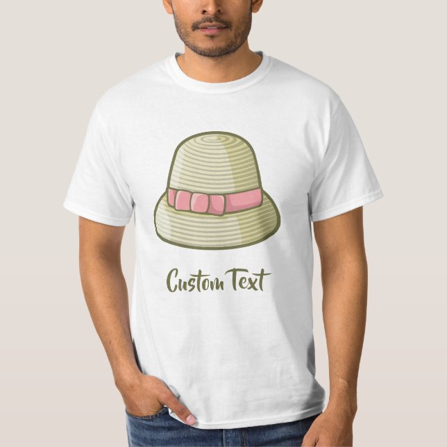 Camiseta Cloche Hat Yellow (Frente)