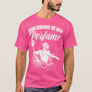 Camiseta Cloro É A Minha Equipe Perfume Esporte Água Nadada