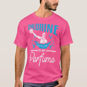 Camiseta Cloro É Meu Perfume Engraçado Pólo Aquático
