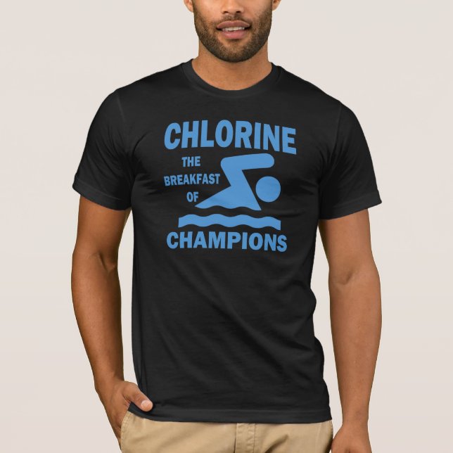 Camiseta Cloro O Café da Manhã dos Campeões (Frente)