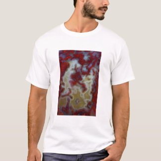 Camiseta Close de Laje de Ágata Musgo Vermelho