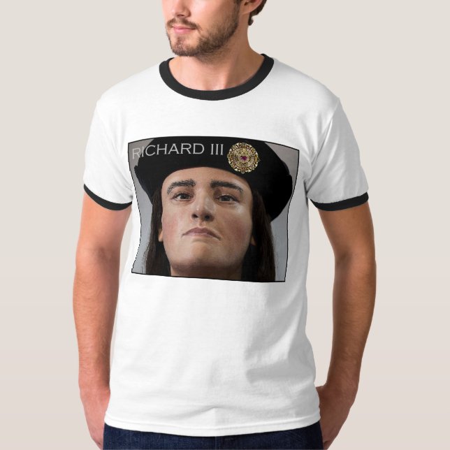 Camiseta Close up de Richard III (Frente)