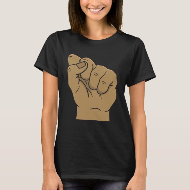 Camiseta Closed Fist Resistance Opposition (Frente)