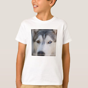 Camiseta Closeup Stoic Gaze de um Alasca Malamute