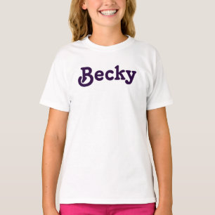 Camiseta Clothing Girls Becky