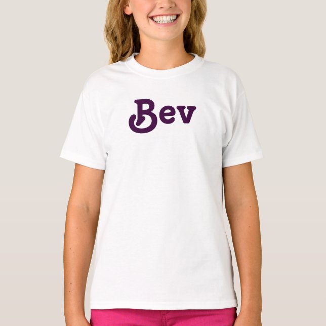 Camiseta Clothing Girls Bev (Frente)
