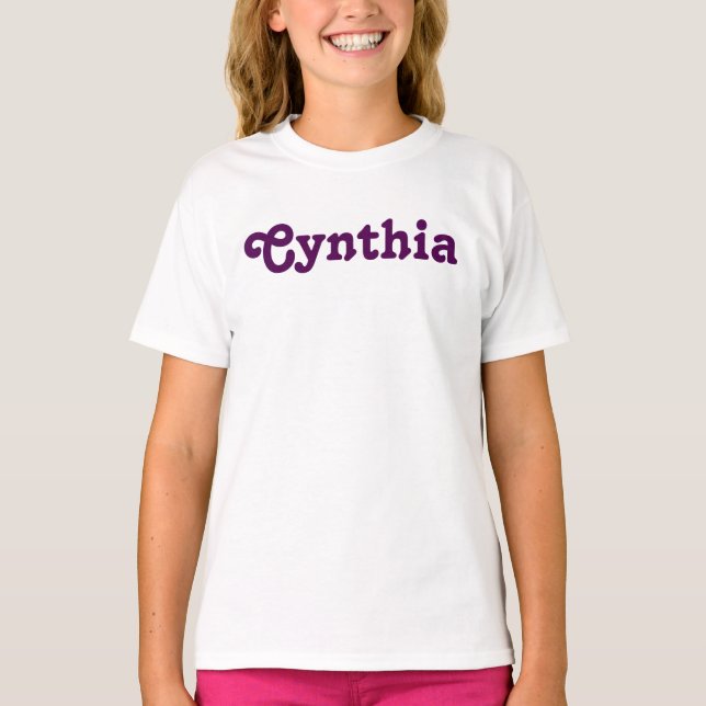 Camiseta Clothing Girls Cynthia (Frente)