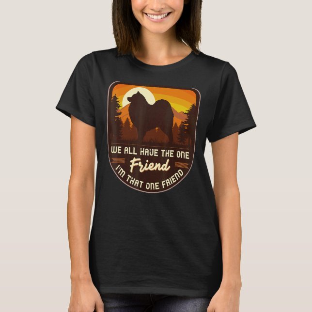 Camiseta Cloud Spitz German Spitz Retro 2 (Frente)