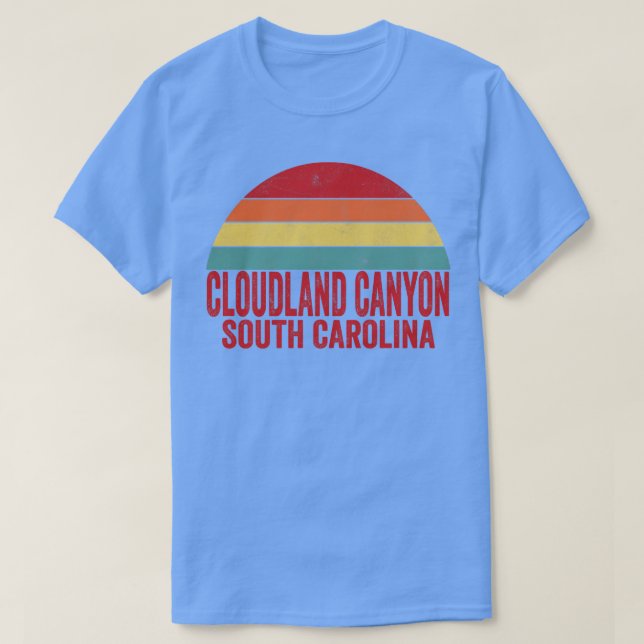 Camiseta Cloudland Canyon State Park Georgia 1 (Frente do Design)