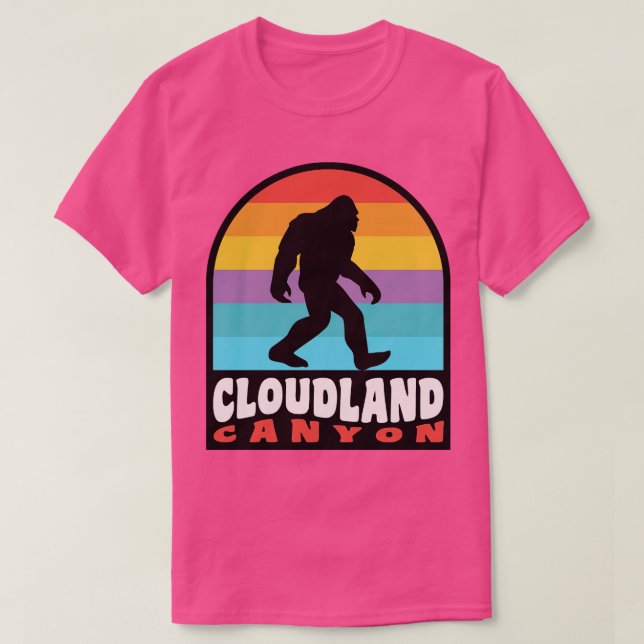 Camiseta Cloudland Canyon State Park Georgia Hiking (Frente do Design)