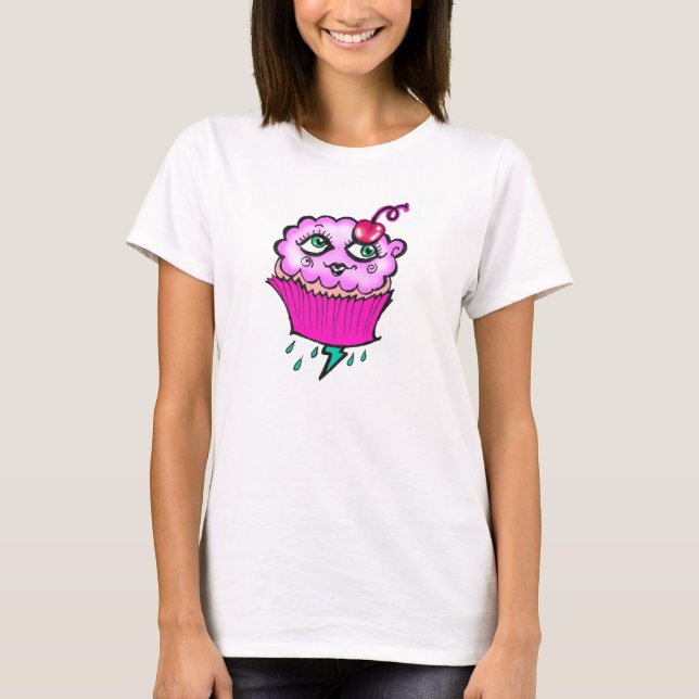 Camiseta Cloudy Cupcake (Frente)