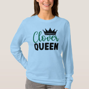 Camiseta Clover Queen Charm Design- 60278