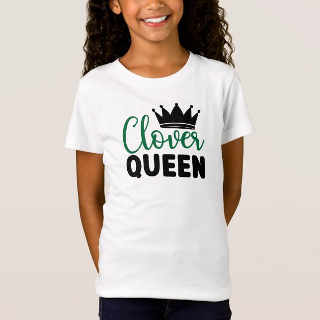 Camiseta Clover Queen Charm Design- 60278 (Frente)