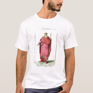 Camiseta Clovis mim (481-511) rei das franquias de Salian
