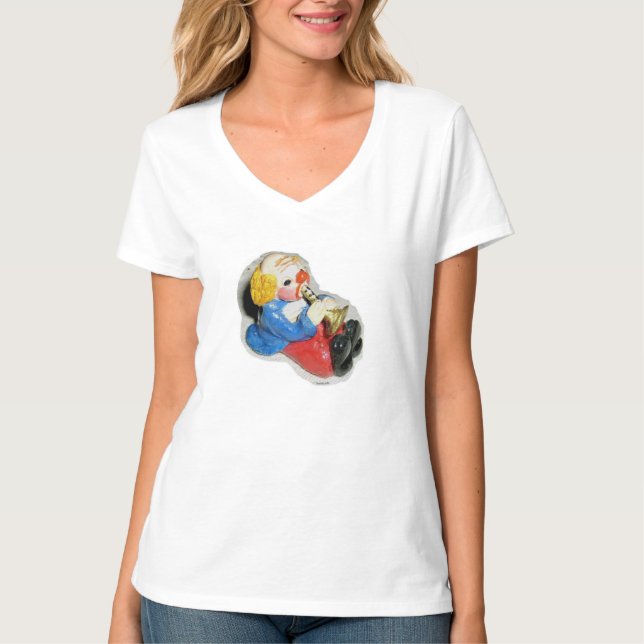 Camiseta Clown mit Tröte - T-Shirt (Frente)