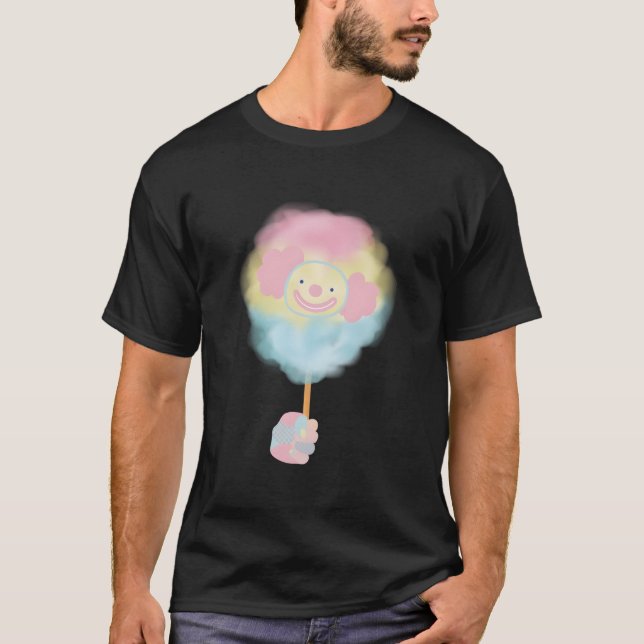 Camiseta Clowncore Clown Cotton Candy (Frente)
