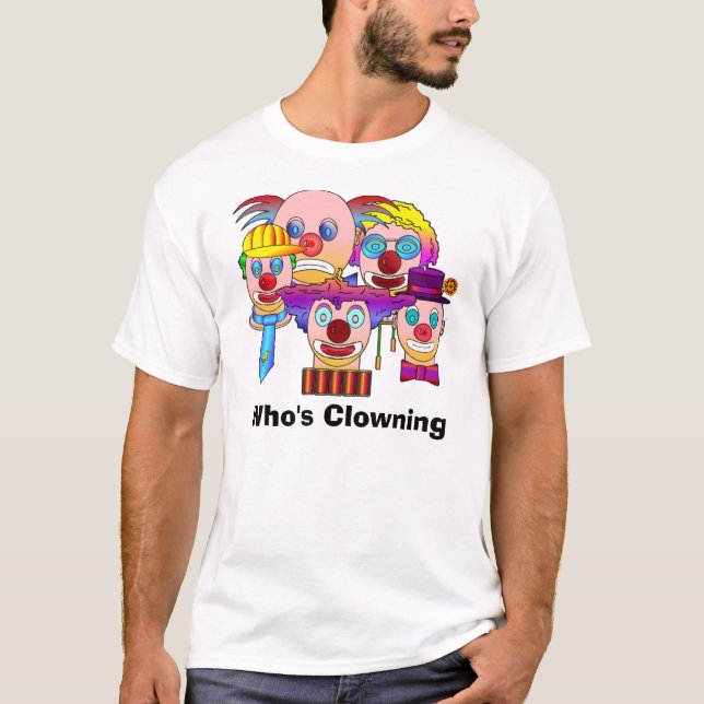 Camiseta clowns1, que Clowning (Frente)