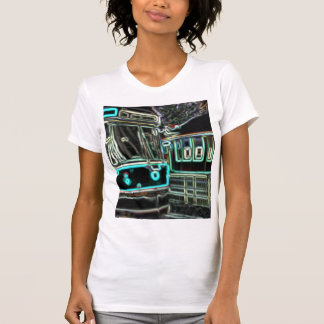 Camiseta CLRV Neon no Ajustado fino feminino