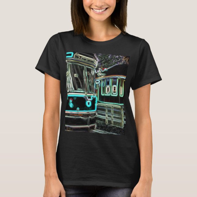 Camiseta CLRV Neon no stn Womens Basic T-Shirt (Frente)