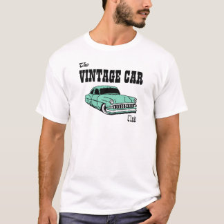CAMISETA CLUB CARRO VINTAGE PERSONALIZADO
