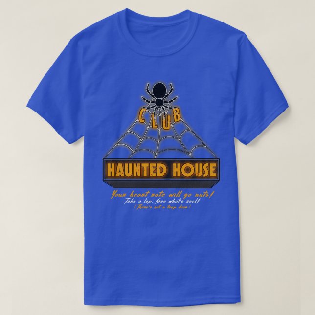 Camiseta Club Haunted House (Frente do Design)