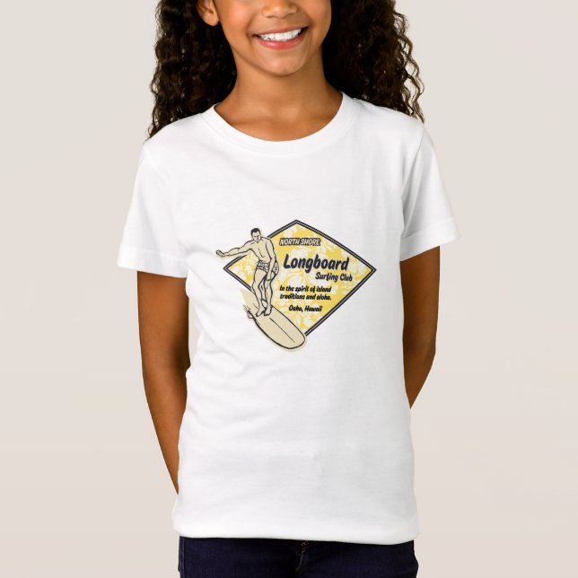 Camiseta Club Surfing Diamond Logo Girls Tee (Frente)
