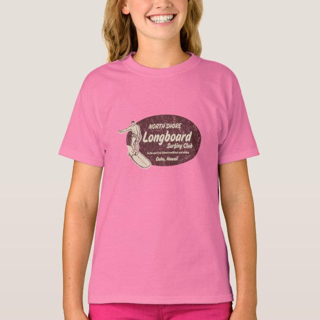 Camiseta Club Surfing Vintage T-Shirt (Frente)